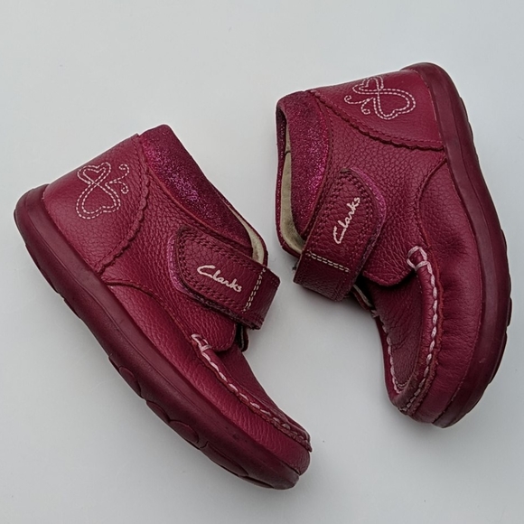 clarks baby girl boots